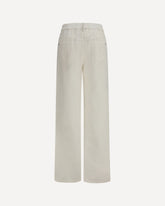 Wide-leg Jeans - WHITE | Base Blu