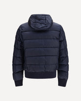 Piumino Pharrel imbottito con Cappuccio - BLU | Base Blu