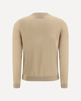 Cardigan in cashmere - BEIGE | Base Blu