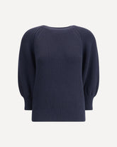 Merino wool Sweater - BLUE | Base Blu