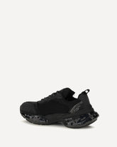 Faster Sneakers with mesh inserts - BLACK | Base Blu