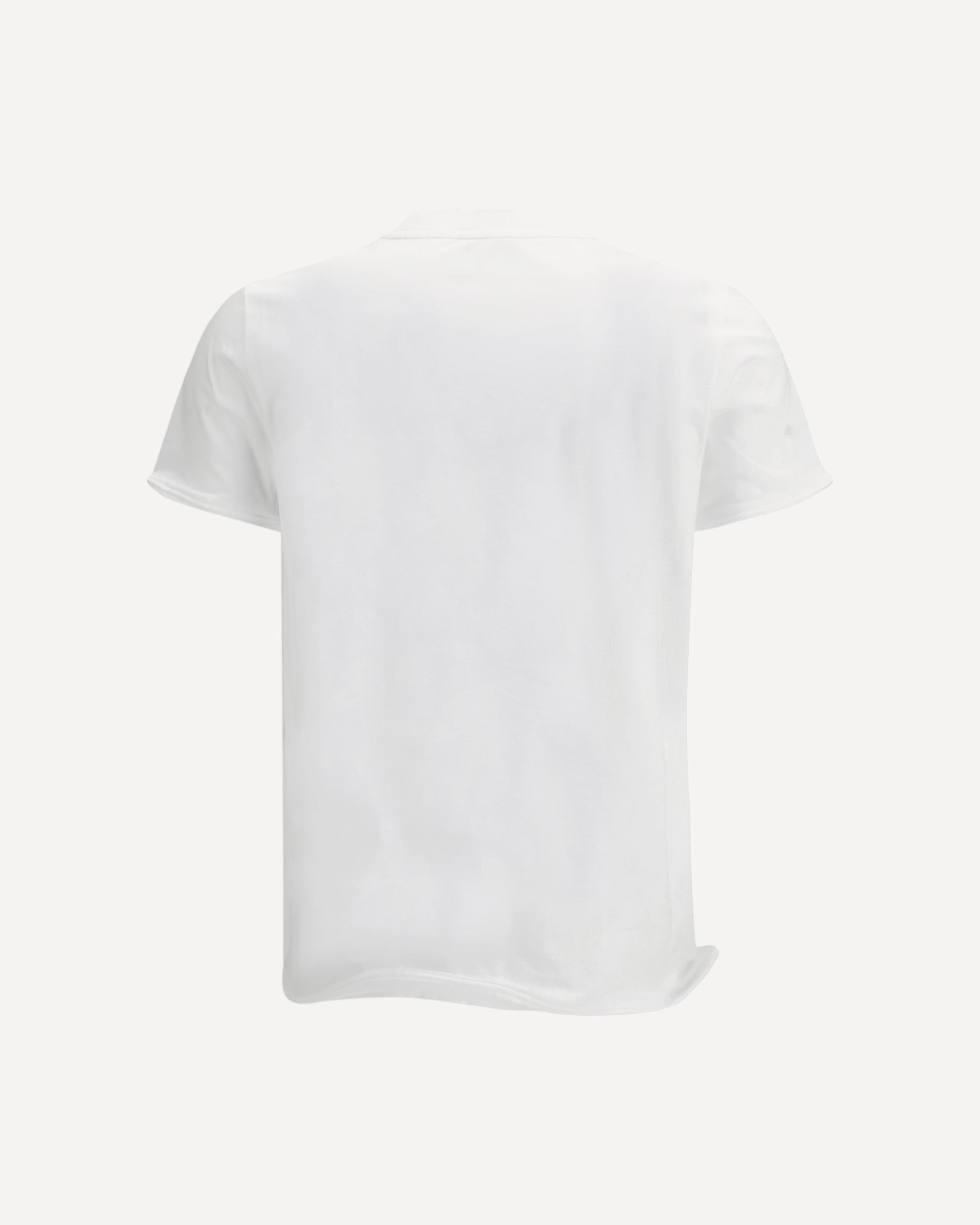 PRADA Mouldable cotton T-shirt WHITE | Base Blu