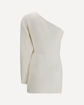 Cady Couture one-shoulder Top - CREAM | Base Blu