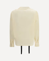Silk Blouse - BEIGE | Base Blu