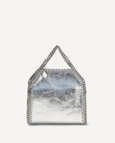 Metallic Falabella Handbag - SILVER | Base Blu