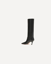 Stivali Mona Boot 80 in pelle  - NERO | Base Blu