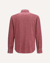 Linen and cotton knit Shirt - PINK | Base Blu