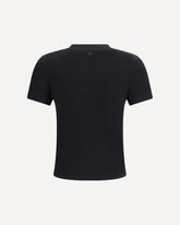 Ami De Coeur Cropped T-shirt - BLACK | Base Blu