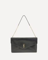 Borsa a Spalla Cassandre XXL con catena - NERO | Base Blu