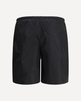 Curved Logo Swimshorts - BLACK | Base Blu