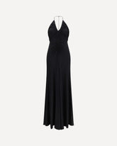 Abito lungo in jersey  - NERO | Base Blu