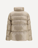 Glossy quilted Puffer Jacket - BEIGE | Base Blu