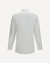 Long-sleeve linen Shirt - WHITE | Base Blu