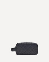 Intrecciato Pouch - BLACK | Base Blu