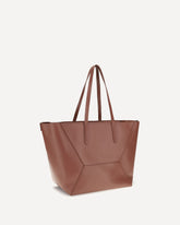Leather Tote Bag - RED | Base Blu