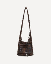 Coronado Bag Wood Beads - BROWN | Base Blu
