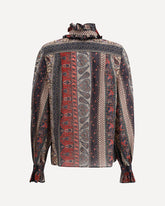 Paisley print Shirt - MULTICOLOUR | Base Blu