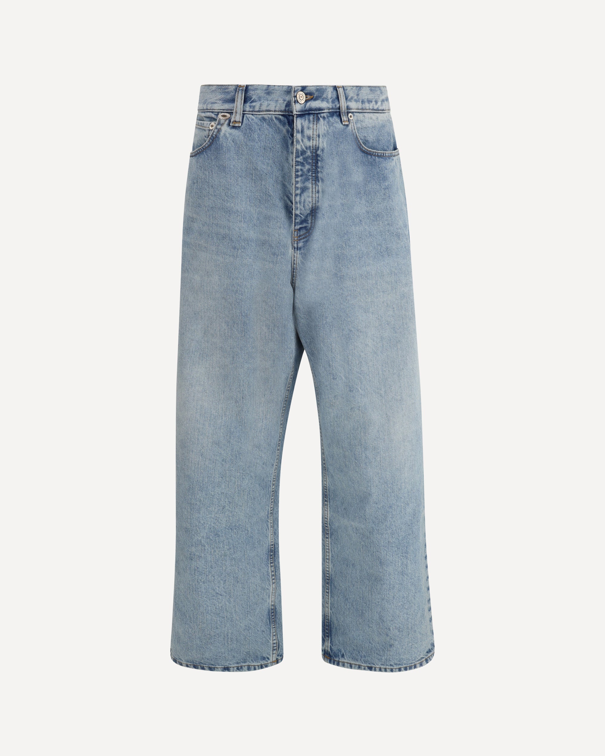 BALENCIAGA Baggy Jeans LIGHT BLUE | Base Blu