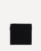 Gran Soufflé semi-felted Scarf - BLACK | Base Blu