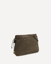 Medium Lidia Shoulder Bag - BROWN | Base Blu