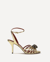 Pas De Chat Sandals - GOLD | Base Blu