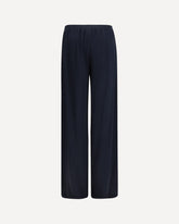Viscose-blend Trousers - BLUE | Base Blu