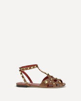 Studdy Sandals - BROWN | Base Blu