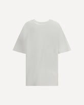 Oversized jersey T-shirt - WHITE | Base Blu
