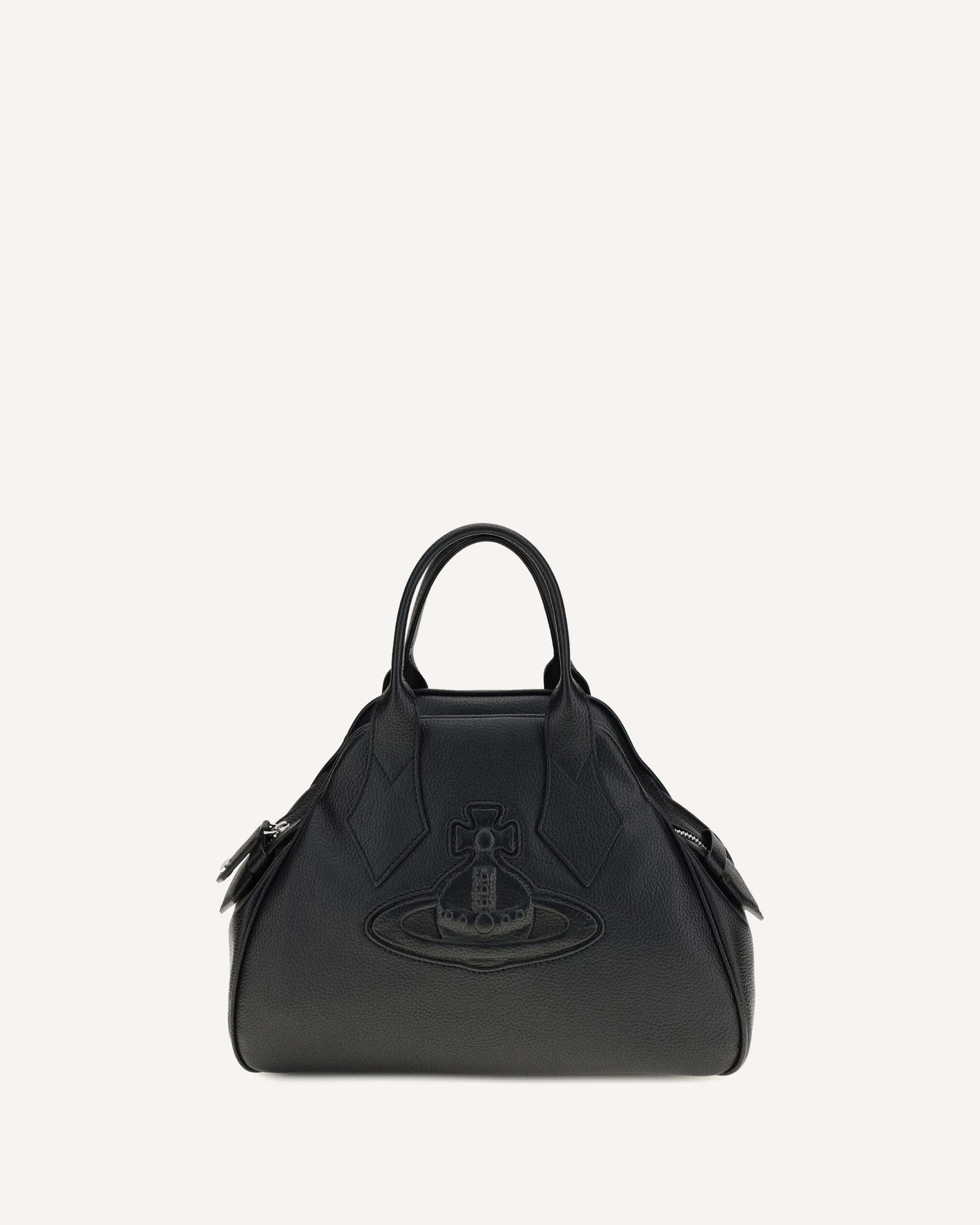 VIVIENNE WESTWOOD Yasmine medium Handbag BLACK | Base Blu