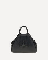 Yasmine medium Handbag - BLACK | Base Blu