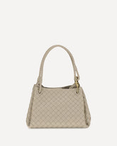 Intrecciato Shoulder Bag - BEIGE | Base Blu