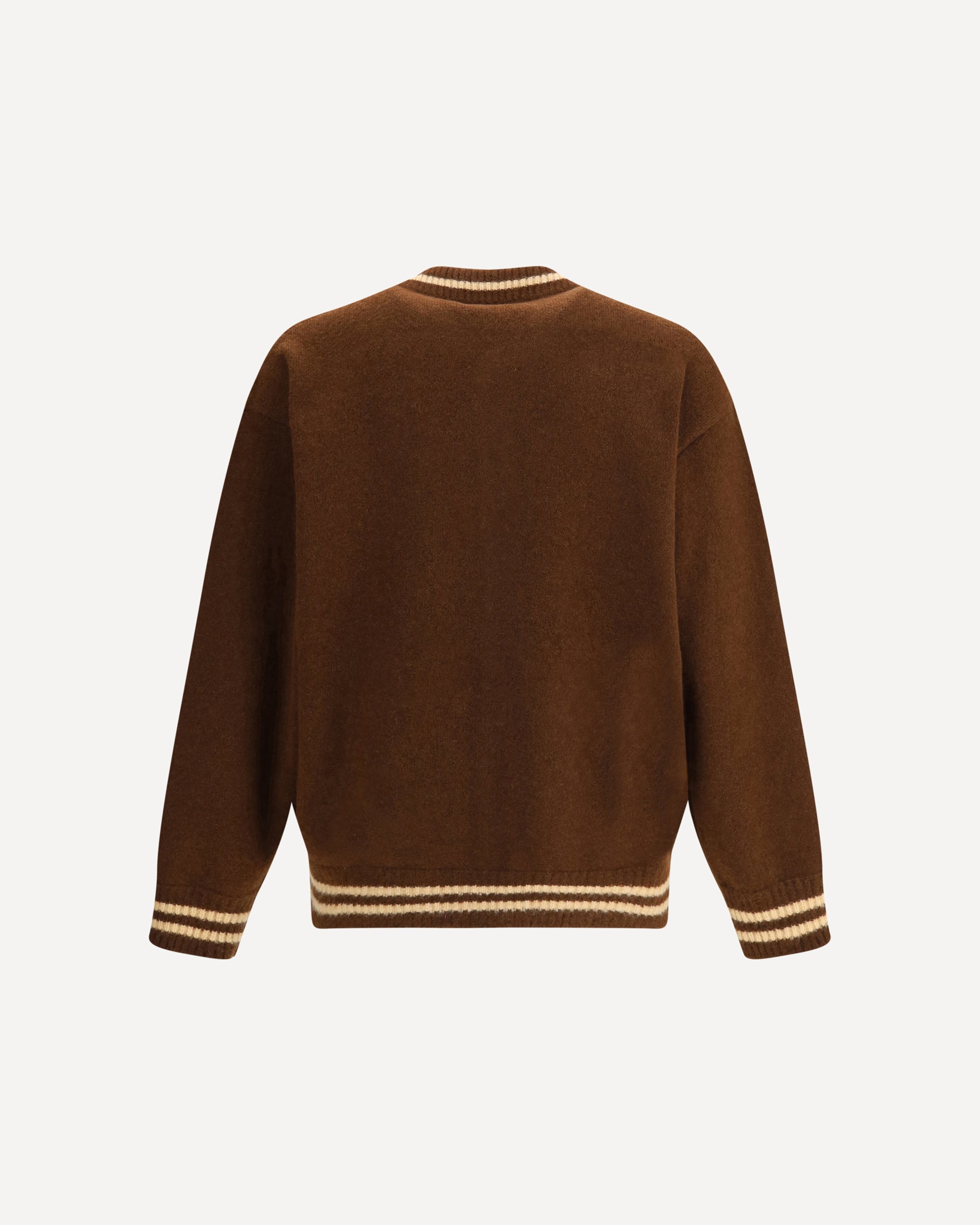 LANEUS Cashmere bomber Jacket BROWN | Base Blu