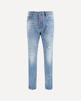 Teddy Jeans with a lived-in effect - LIGHT BLUE | Base Blu