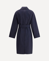 Ebrien Trench Coat - BLUE | Base Blu