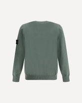 Crew Neck Sweater - GREEN | Base Blu