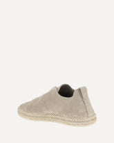 Suede Sneakers - BEIGE | Base Blu