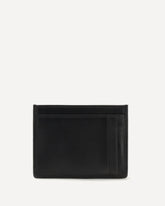 Matelassé nappa leather Card Holder - BLACK | Base Blu