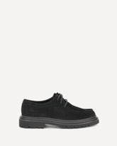 Split-calf Lace-ups - BLACK | Base Blu