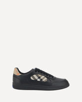 Leather Sneakers - BLACK | Base Blu
