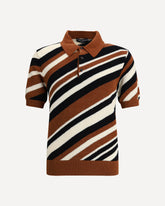Striped Polo Shirt - MULTICOLOUR | Base Blu