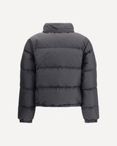 Ambleside Down Jacket with Burberry details - BLACK | Base Blu