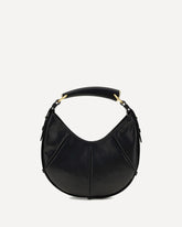 Small Mombasa Shoulder Bag - BLACK | Base Blu