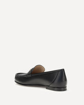 Leather Loafers - BLACK | Base Blu