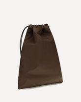Wish Re-Nylon Clutch - BROWN | Base Blu