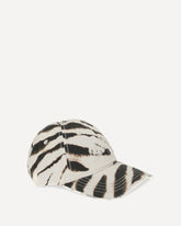 Cappello da Baseball con logo stampa zebra - MULTICOLORE | Base Blu