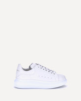 Leather Sneakers - WHITE | Base Blu