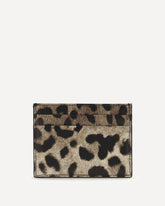 Animal print Card Holder - BROWN | Base Blu