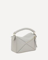 Puzzle Edge Shoulder Bag - GREY | Base Blu