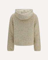 Padded Teddy Hoodie - BEIGE | Base Blu