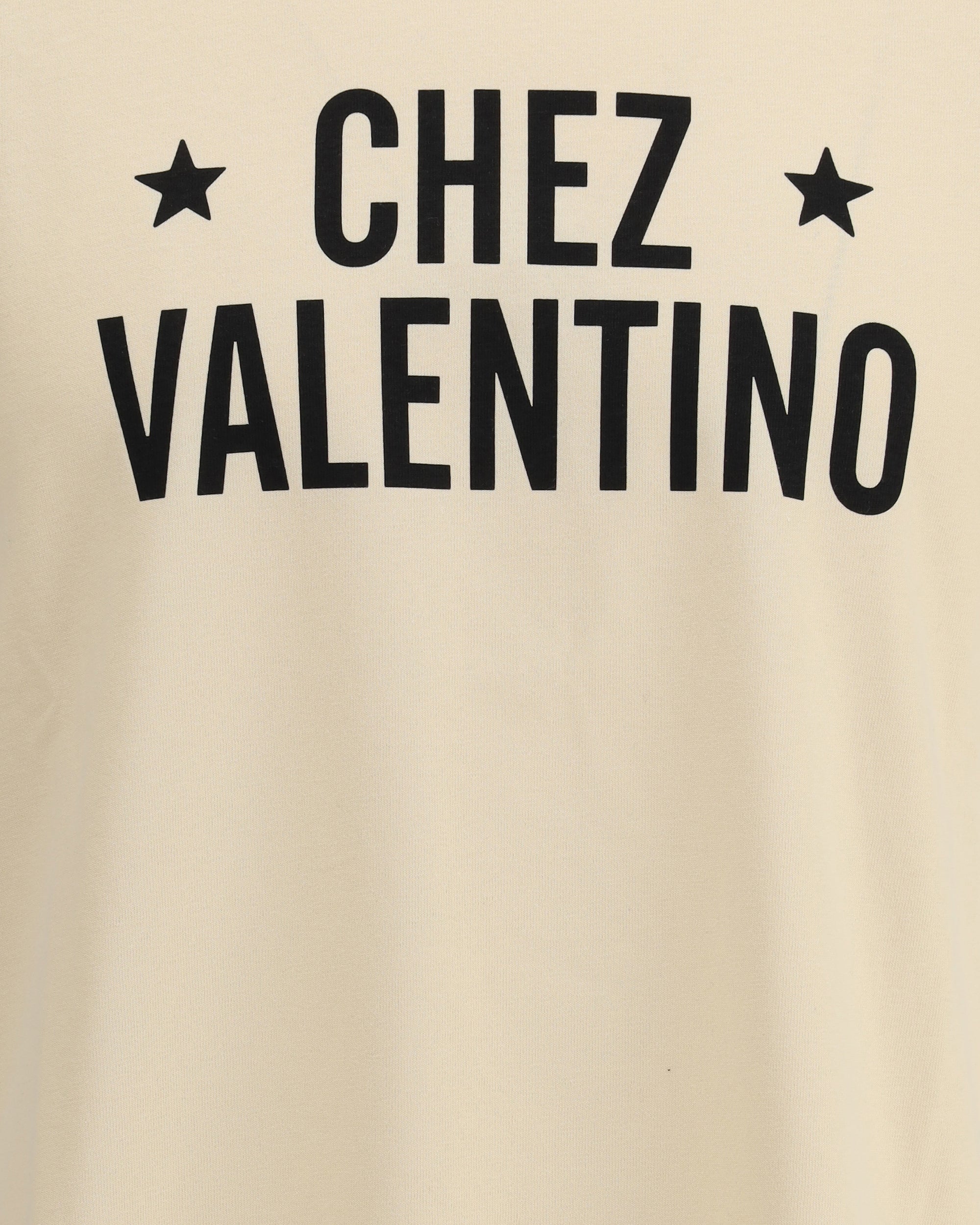 VALENTINO Chez Valentino T-Shirt CREAM | Base Blu